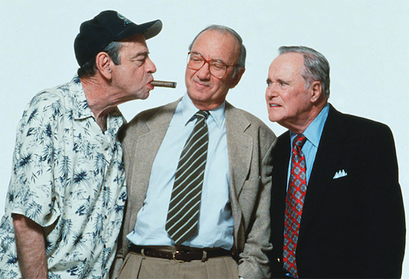 Walter Matthau Neil Simon Jack Lemmon The Odd Couple Ii Paramount Pictures