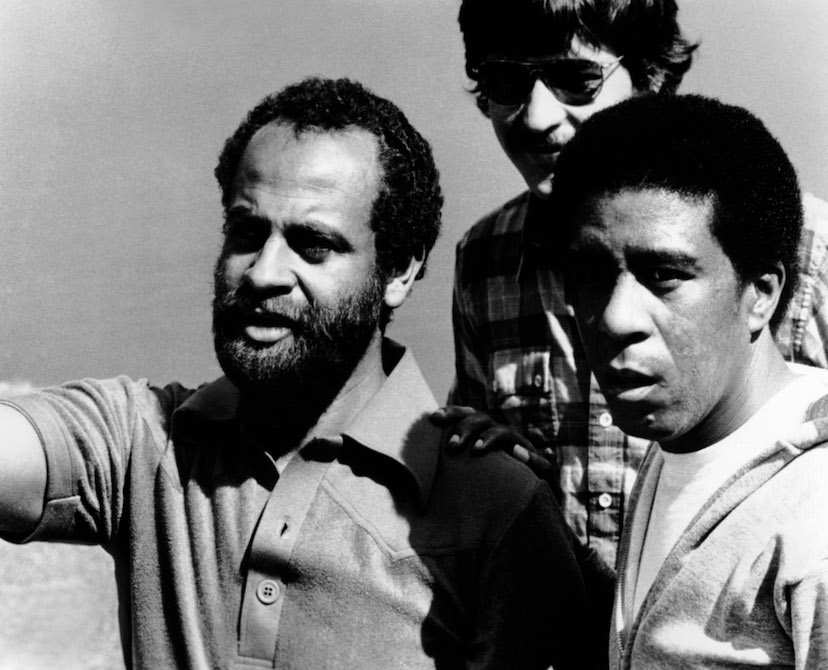 Which Way Is Up?, From Left, Front, Director Michael Schultz, Richard Pryor, On Set, 1977, ©universa