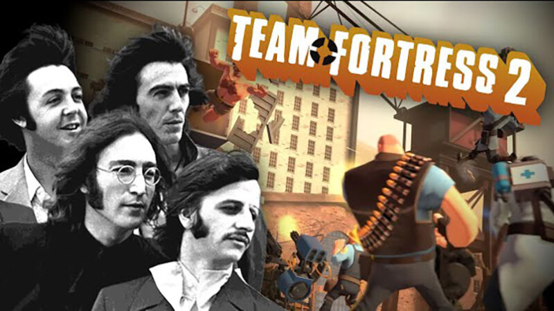 The Beatles Play ‘Team Fortress 2’ in New Video