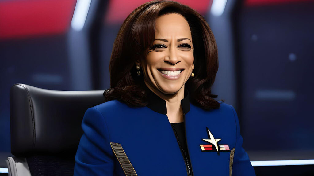 Kamala Harris as a Starfleet Officer