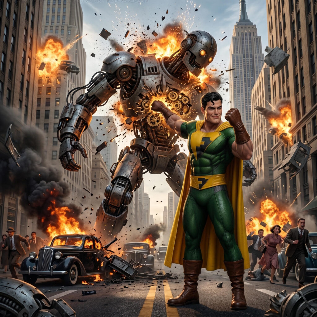 Media Geek Fleischer Vs Robot 2