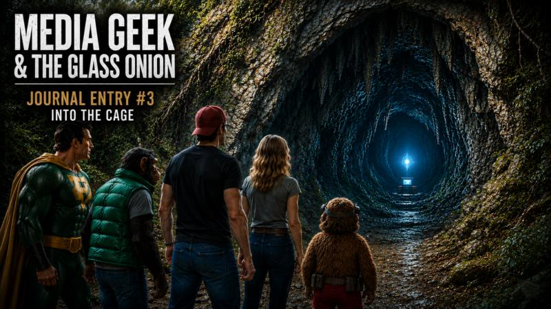 Media Geek & The Glass Onion Journal Entry #3: Into the Cage