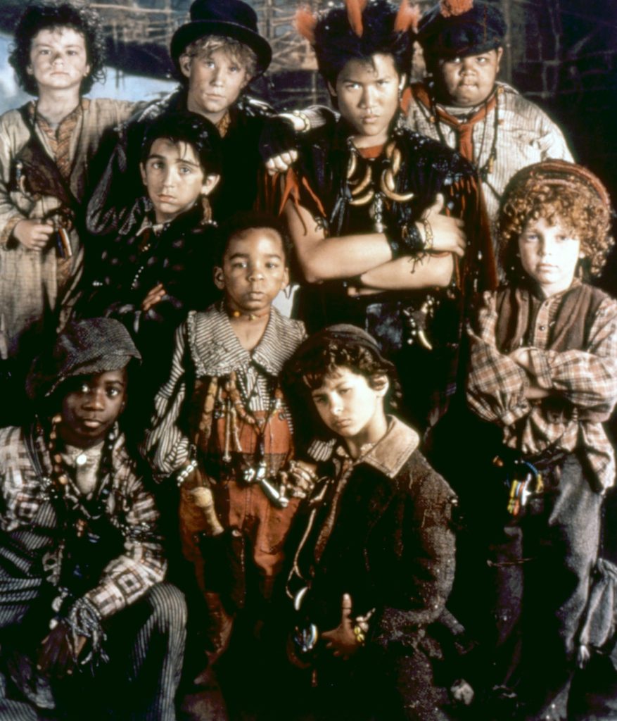 Hook, Dante Basco (top, Second From Right), James Madio (left, Middle), 1991. ©tristar Pictures/cour