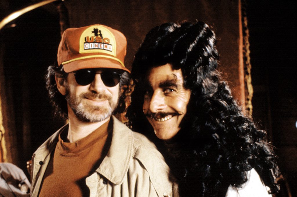 Hook, Director Steven Spielberg, Dustin Hoffman, 1991, © Tristar Pictures / Courtesy: Everett Collec