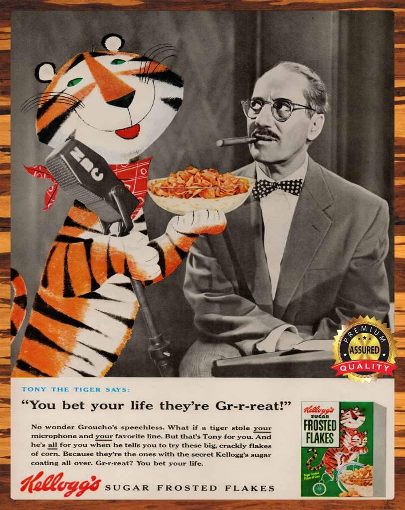 Tony The Tiger And Groucho Marx